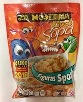 Mängden socker i Sopa kids, figuras sport