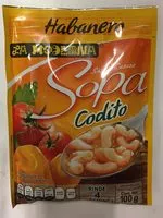Mängden socker i sopa de coditos abanero