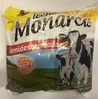 Mängden socker i leche Monarca descremada