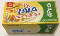 Mängden socker i MANTEQUILLA SIN SAL