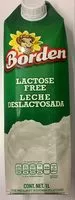 Mängden socker i Leche deslactosada Borden