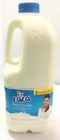 Mängden socker i Baja en grasa 100% Leche de vaca
