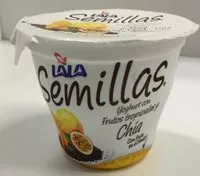 Mängden socker i Yogur Semillas Frutos Tropicales y Chía