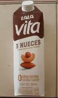 Mängden socker i Bebida Lala Vita 3 Nueces