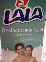 Mängden socker i Leche Lala deslactosada light baja en grasa