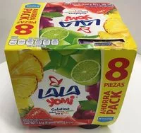 Mängden socker i Gelatina Yomi 8 Pack Lala