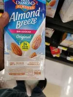 Mängden socker i Alimento líquido Almond Breeze sabor original sin azúcar