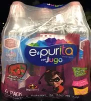 Mängden socker i Epurita essentials con jugo 6 pack
