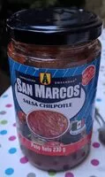Mängden socker i Salsa chilpotle frasco 230 g