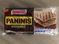 Mängden socker i Paninis con aceite de oliva