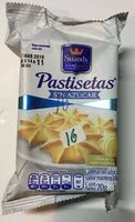 Mängden socker i Pastisetas sin azúcar Suandy