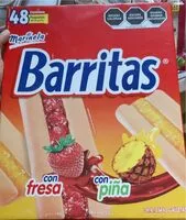 Mängden socker i Barritas