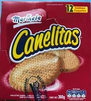 Mängden socker i Canelitas