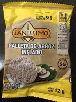 Mängden socker i Galleta de Arroz Inflado
