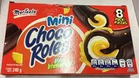 Mängden socker i Mini choco roles