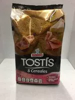 Mängden socker i Tostis 8 cereales