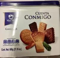 Mängden socker i Galletas Cuenta Conmigo