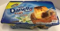 Mängden socker i Flan Danette Danone