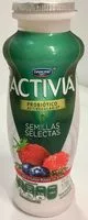 Mängden socker i Activia Semillas Selectas Danone
