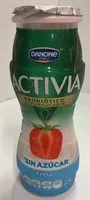 Mängden socker i Activia Fresa Sin azúcar