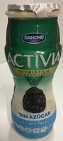 Mängden socker i Activia Zero