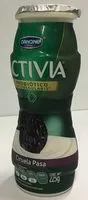 Mängden socker i Activia Ciruela Pasa Danone