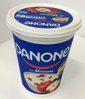 Mängden socker i Danone con Manzana