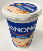 Mängden socker i Danone Yoghurt de Durazno sin trozos