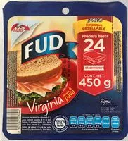 Mängden socker i Fud Virginia