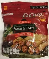 Mängden socker i Flautas Edición Sabores de México de Tinga de Pollo El Cazo mexicano