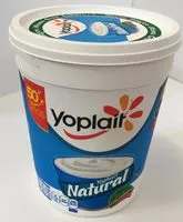 Mängden socker i Yoghurt Natural con endulzantes enriquecido con calcio y probioticos