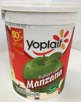 Mängden socker i Yoghurt con Manzana
