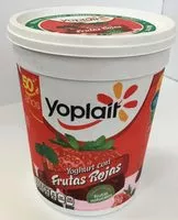 Mängden socker i Yoplait Yoghurt con Frutas Rojas