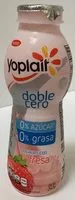 Mängden socker i Yoplait doble cero