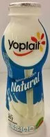 Mängden socker i Yoplait yoghurt para beber natural