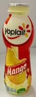 Mängden socker i Yoplait Yoghurt para beber con mango