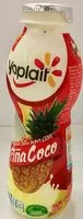 Mängden socker i Yoplait Yoghurt para beber con piña coco