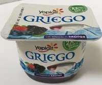 Mängden socker i Yoplait Griego sabor Moras