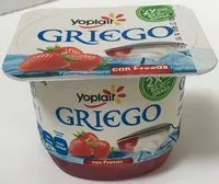 Mängden socker i Yoplait Griego Fresa