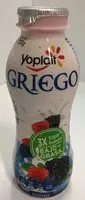 Mängden socker i Yogur Griego Frambuesa, Zarzamora, Mora Azul Yoplait