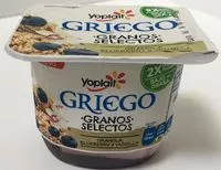 Mängden socker i Yoplait Griego Granos Selectos