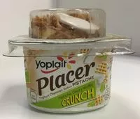 Mängden socker i Yogur Placer Pistache Yoplait