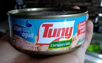 Mängden socker i Atún aleta amarilla en Agua Tuny