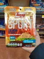 Mängden socker i Salmón en agua Tuny Sport