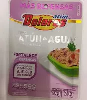 Mängden socker i ATUN EN AGUA MAS DEFENSAS