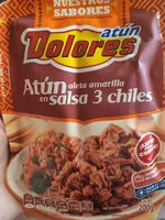 Mängden socker i Atún Aleta Amarilla en salsa 3 chiles