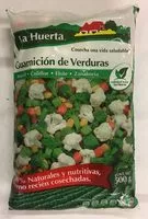 Mängden socker i GUARNICION DE VERDURAS