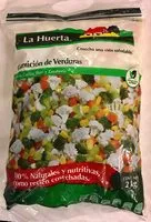 Mängden socker i GUARNICION DE VERDURAS