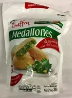 Mängden socker i Medallones de espinacas y queso, La Huerta