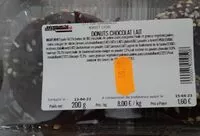 Mängden socker i Donuts chocolat lait